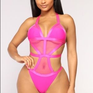 Monika Monokini - Magenta💕